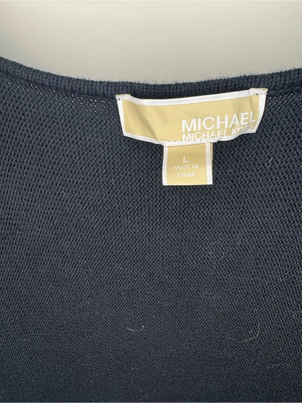 Michael Kors Black Crewneck Sweater